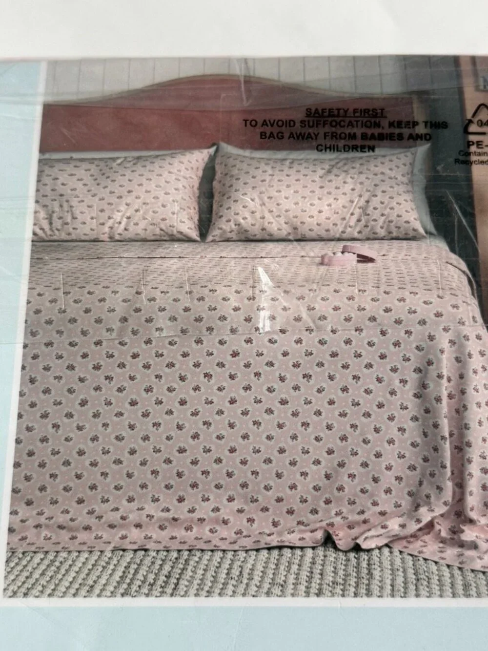 Cath Kidston London Lace Hearts Queen Sheet Set 2 Pillowcase Floral Rose pink